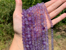 Charger l'image dans la galerie, Perles en améthyste entre 6 et 10mm AT