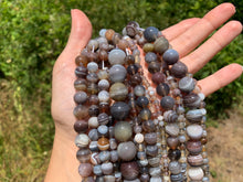 Charger l'image dans la galerie, Perles en agate du Botswana entre 4 et 12mm ABU