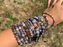Charger l'image dans la galerie, Perles en agate du Botswana entre 4 et 12mm ABU