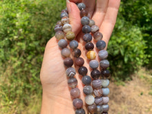 Charger l'image dans la galerie, Perles en agate du Botswana entre 4 et 12mm ABU
