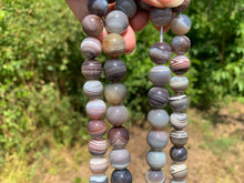 Charger l'image dans la galerie, Perles en agate du Botswana entre 4 et 12mm ABU