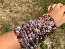 Charger l'image dans la galerie, Perles en agate du Botswana entre 6 et 10mm ABD
