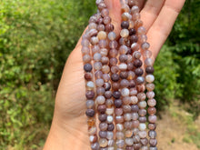 Charger l'image dans la galerie, Perles en agate du Botswana entre 6 et 10mm ABD
