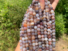 Charger l'image dans la galerie, Perles en agate du Botswana entre 6 et 10mm ABD