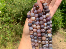 Charger l'image dans la galerie, Perles en agate du Botswana entre 6 et 10mm ABD
