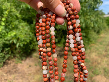 Charger l'image dans la galerie, Perles en jaspe rouge entre 4 et 12mm JRU