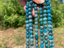Charger l'image dans la galerie, Perles en apatite entre 6 et 10mm ABU