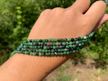 Charger l'image dans la galerie, Perles en rubis zoïsite entre 4 et 10mm