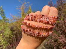 Charger l'image dans la galerie, Perles en quartz hématoïde rouge entre 4 et 12mm