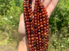Charger l'image dans la galerie, Perles en grenat hessonite entre 6 et 10mm
