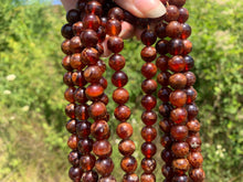 Charger l'image dans la galerie, Perles en grenat hessonite entre 6 et 10mm