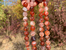 Charger l'image dans la galerie, Perles en quartz hématoïde rouge entre 4 et 12mm
