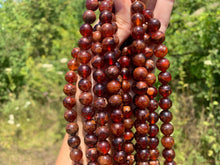 Charger l'image dans la galerie, Perles en grenat hessonite entre 6 et 10mm