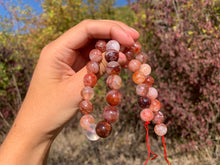 Charger l'image dans la galerie, Perles en quartz hématoïde rouge entre 4 et 12mm