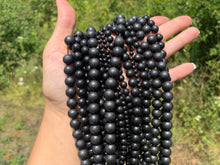 Charger l'image dans la galerie, Perles en shungite entre 4 et 10mm
