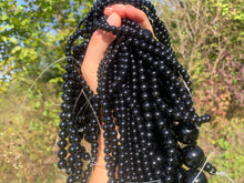 Charger l'image dans la galerie, Perles en agate noire entre 4 et 20mm