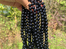 Charger l'image dans la galerie, Perles en agate noire entre 4 et 20mm