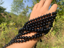 Charger l'image dans la galerie, Perles en agate noire entre 4 et 20mm