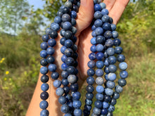 Charger l'image dans la galerie, Perles en dumortiérite entre 4 et 8mm