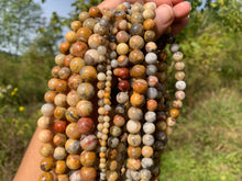 Charger l'image dans la galerie, Perles en agate crazy lace entre 4 et 12mm