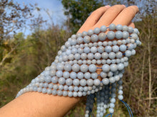 Charger l'image dans la galerie, Perles en angélite entre 6 et 10mm AU