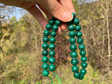 Charger l'image dans la galerie, Perles en malachite entre 4 et 10mm MU