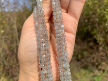 Charger l'image dans la galerie, Perles en pierre de lune grise 4mm PLGD