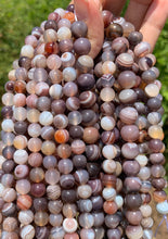 Charger l'image dans la galerie, Perles en agate du Botswana entre 6 et 10mm ABD