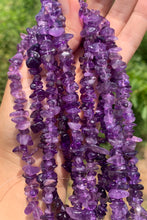 Charger l'image dans la galerie, Perles en améthyste, forme chips