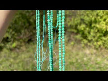 Charger et lire la vidéo dans la visionneuse de la Galerie, Perles en amazonite facettées entre 2 et 4mm