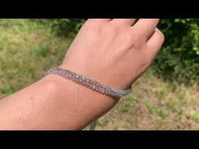 Charger et lire la vidéo dans la visionneuse de la Galerie, Perles en labradorite facettée entre 2 et 4mm