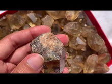 Charger et lire la vidéo dans la visionneuse de la Galerie, Réservé Citrine brut 58