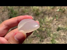 Charger et lire la vidéo dans la visionneuse de la Galerie, VENDU Labradorite blanche d'Afrique 52