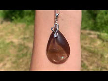 Charger et lire la vidéo dans la visionneuse de la Galerie, Bélière coeur penché, taille moyenne (argentée, dorée, rosée)