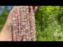 Charger et lire la vidéo dans la visionneuse de la Galerie, Perles en agate fleurie entre 6 et 10mm AFD