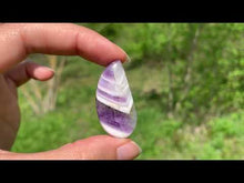 Charger et lire la vidéo dans la visionneuse de la Galerie, Améthyste chevrons 46