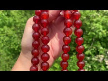 Charger et lire la vidéo dans la visionneuse de la Galerie, Perles en cornaline / agate rouge entre 4 et 14mm CAD