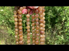 Charger et lire la vidéo dans la visionneuse de la Galerie, Perles en apatite jaune entre 4 et 8-9mm