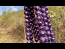 Charger et lire la vidéo dans la visionneuse de la Galerie, Perles en lépidolite entre 6 et 10mm