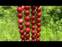 Charger et lire la vidéo dans la visionneuse de la Galerie, Perles en cornaline / agate rouge entre 4 et 14mm CAU