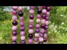 Charger et lire la vidéo dans la visionneuse de la Galerie, Perles en sugillite entre 6 et 10mm