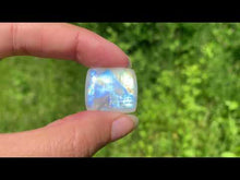 Charger et lire la vidéo dans la visionneuse de la Galerie, Labradorite "blanche" d'Inde 21