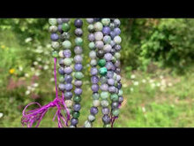 Charger et lire la vidéo dans la visionneuse de la Galerie, Perles en zoïsite et tanzanite entre 4 et 8mm