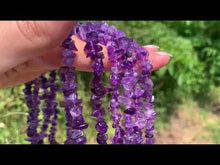 Charger et lire la vidéo dans la visionneuse de la Galerie, Perles en améthyste, forme chips