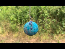 Charger et lire la vidéo dans la visionneuse de la Galerie, Bélière "bleue" (argentée)