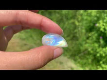 Charger et lire la vidéo dans la visionneuse de la Galerie, Labradorite "blanche" d'Inde 32