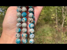 Charger et lire la vidéo dans la visionneuse de la Galerie, Perles en jaspe K2 entre 6 et 10mm
