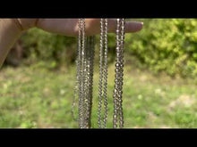 Charger et lire la vidéo dans la visionneuse de la Galerie, Perles en quartz fumé facettées entre 2 et 4mm