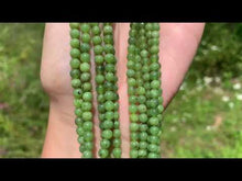 Charger et lire la vidéo dans la visionneuse de la Galerie, Perles en serpentine entre 4 et 8mm