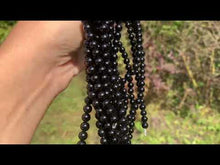 Charger et lire la vidéo dans la visionneuse de la Galerie, Perles en agate noire entre 4 et 20mm